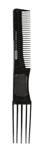 Titania Hair Toupierkamm 17,5 cm schwarz Volumen