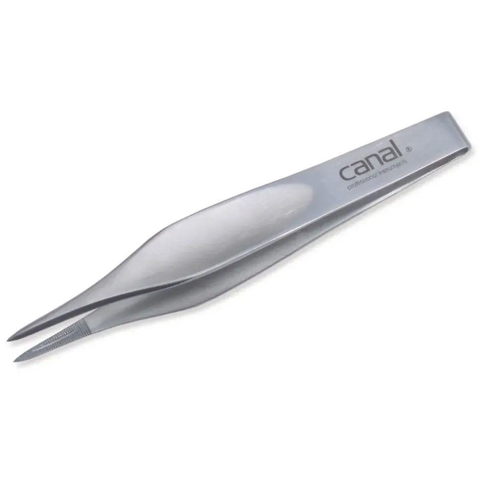 Canal Spezial Splitterpinzette gerade 11 cm Edelstahl