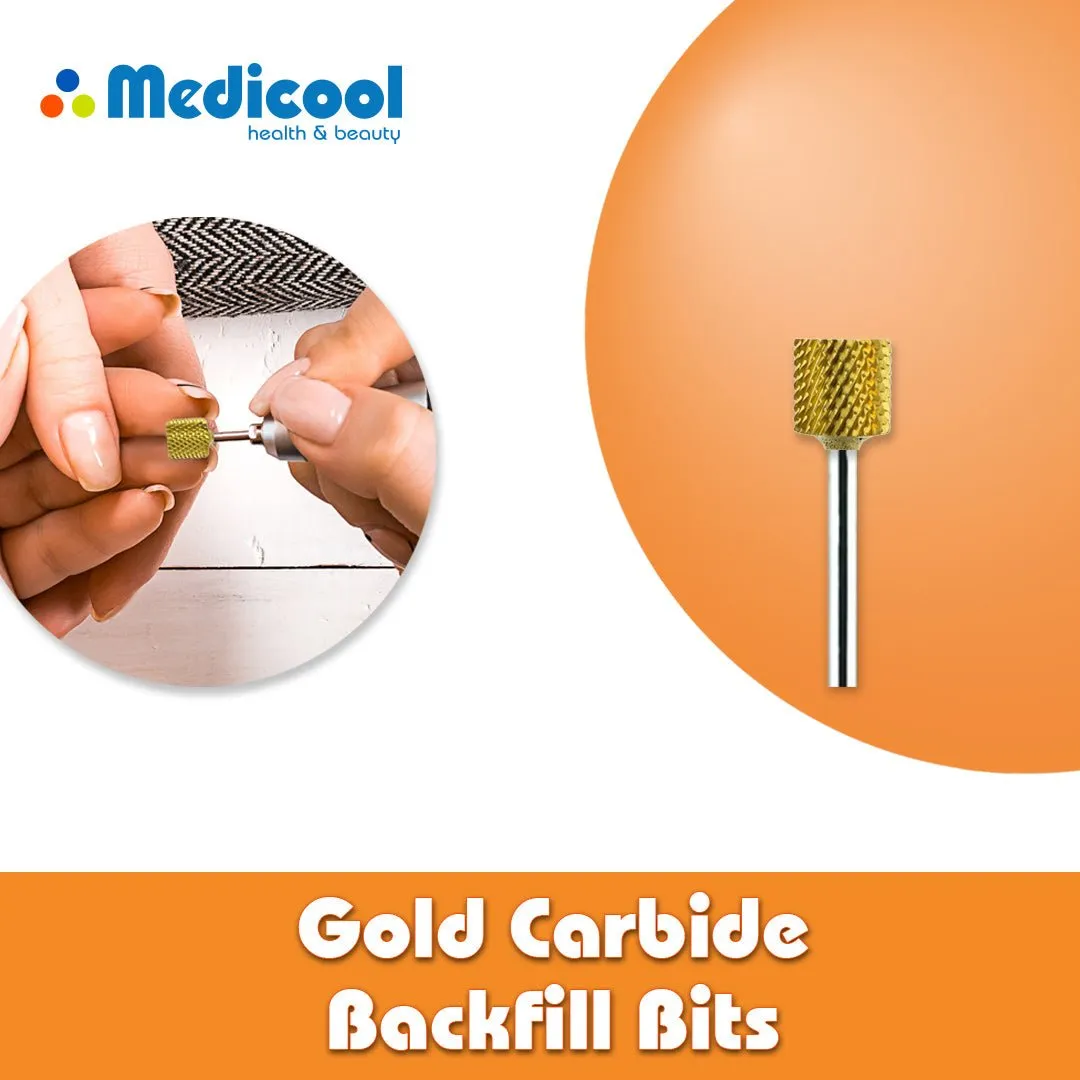 Medicool Gold Carbide CC6 CC7 Backfill Bit Standard einzeln