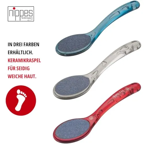 nippes Solingen 711KB Keramikraspel Hornhautentferner Rauch
