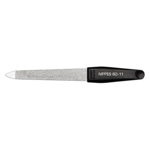 Nippes Solingen Saphir-Nagelfeile 11 cm Edelstahl