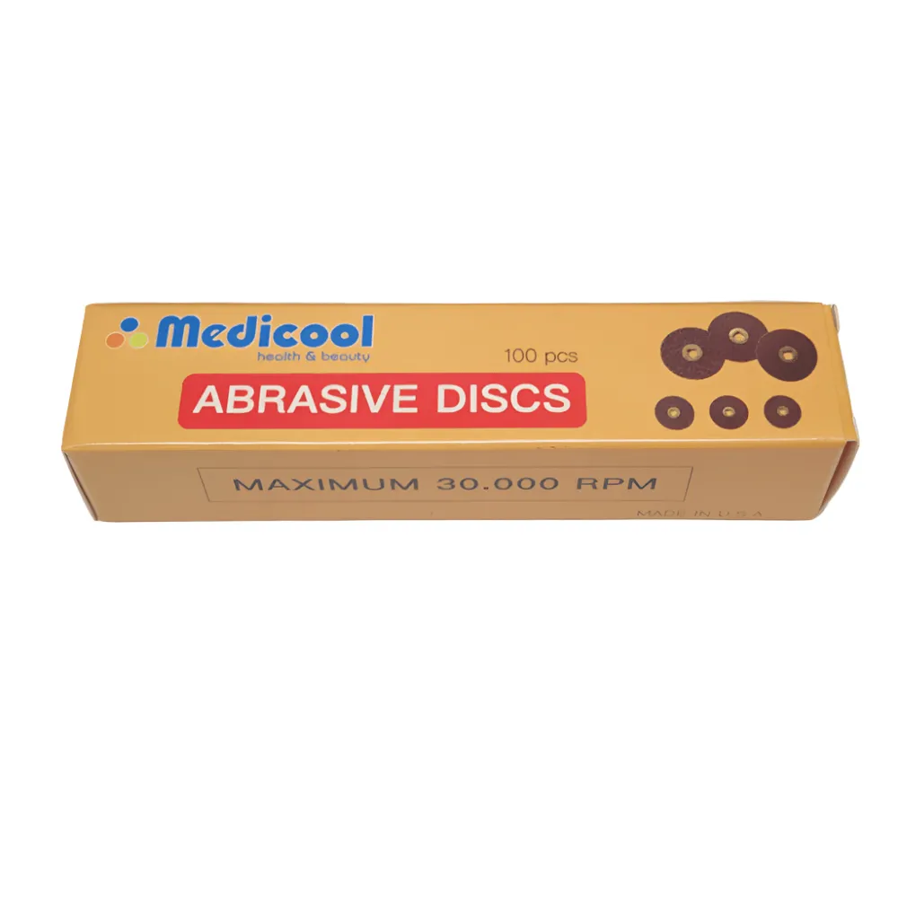 Medicool Abrasive Discs Schleifscheiben mittel 100 Stk 22mm