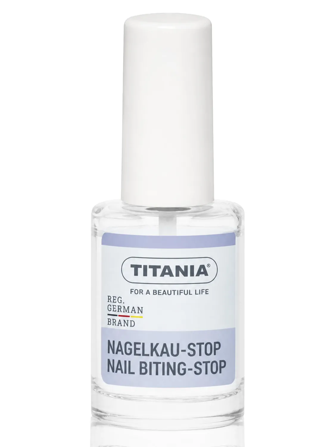Titania Nagel Kau-Stop Lack 10 ml 2er Pack bitter