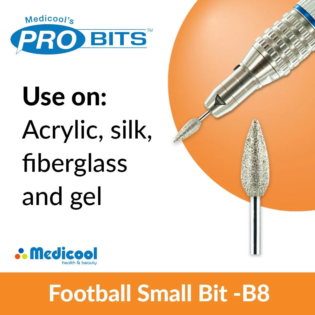 Medicool Pro Bits B8 Diamant Fräserbit einzeln für Nagelhaut