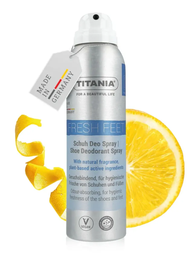 Titania Schuh Deo Spray Zitrone 150 ml vegan