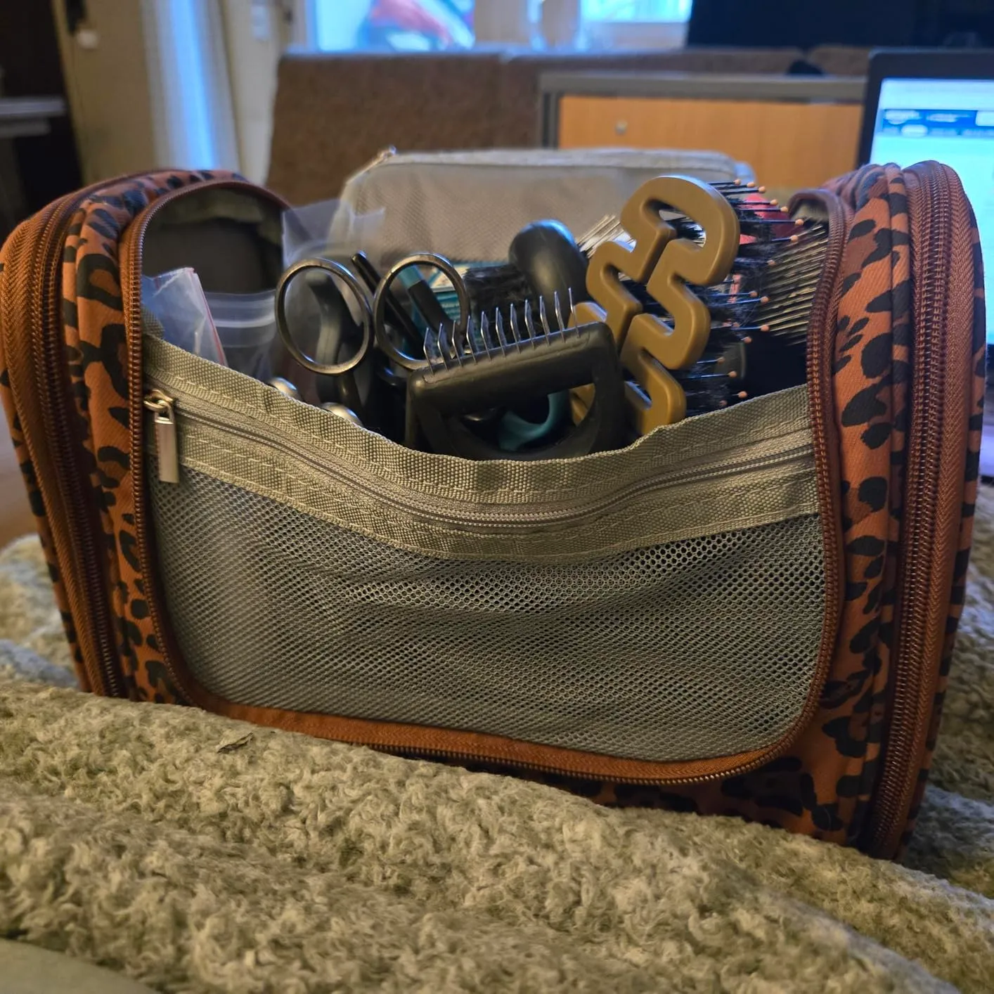 Noverlife Scherenhalter Waben 6er Organizer Ständer