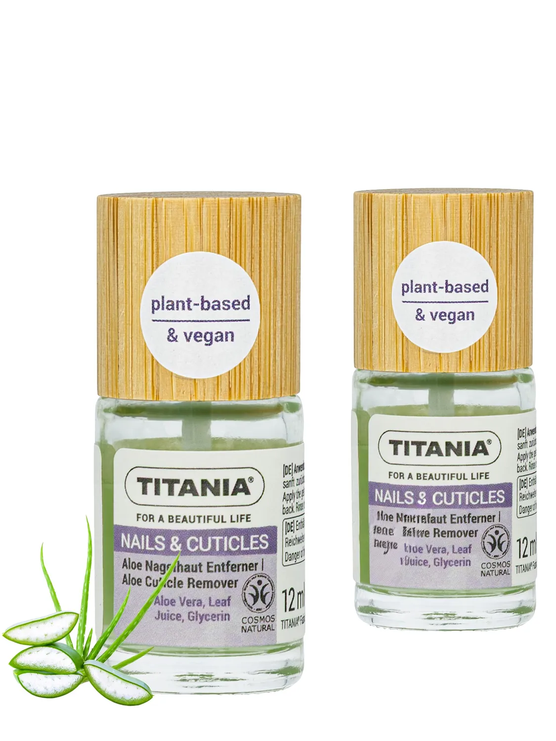 Titania Aloe Nagelhautentferner Gel 12 ml vegan