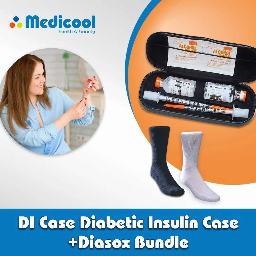 Medicool D.I. Case Black Diabetiker-Set M schwarz
