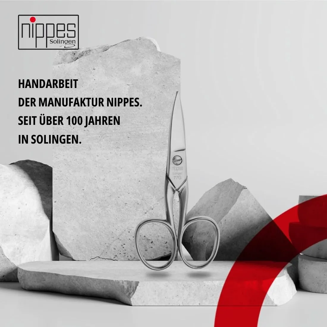 Nippes Solingen Classic Fußnagelschere 9 cm gerade