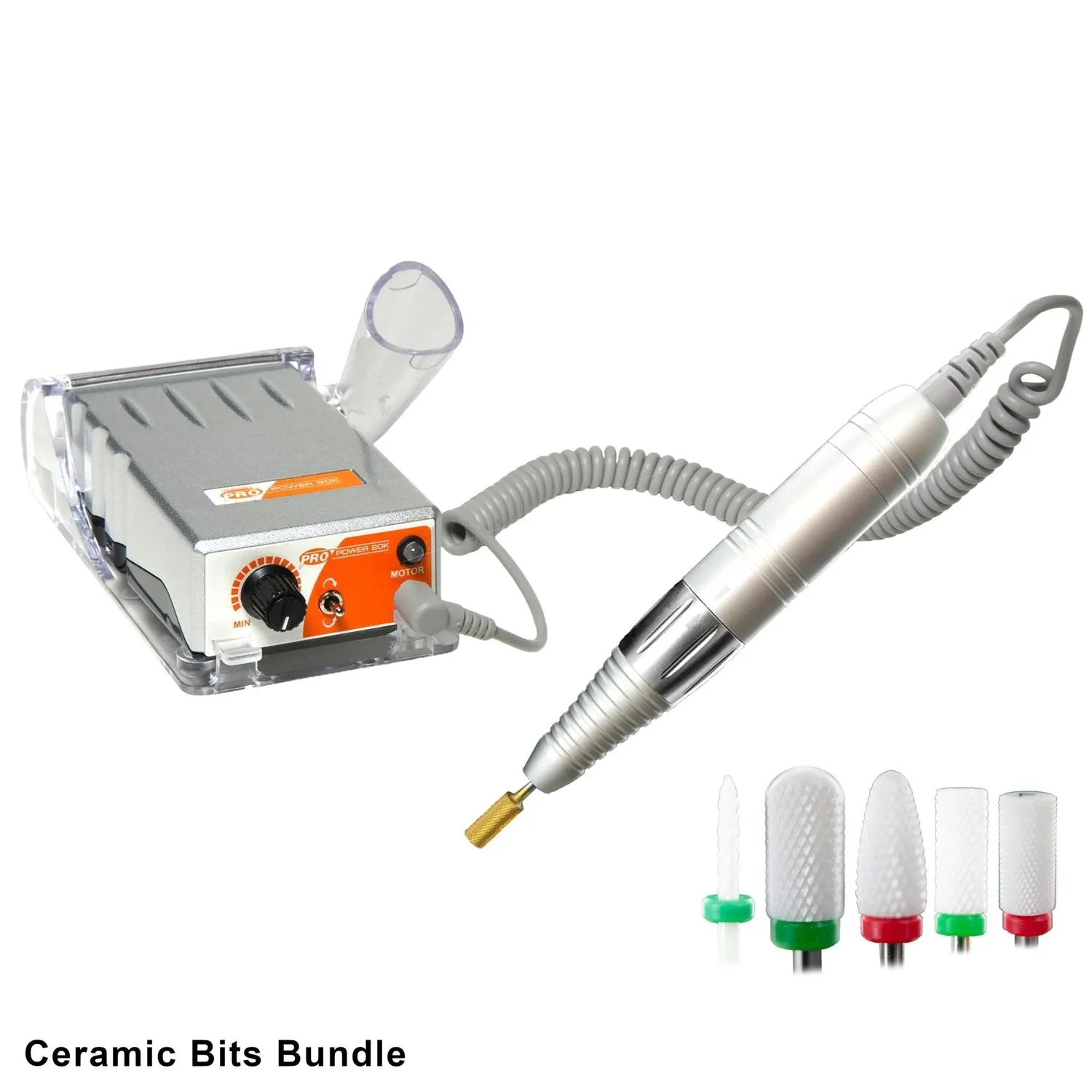 Medicool Pro Power 20K Nagelfräser Bit Kit 1 Akku Set