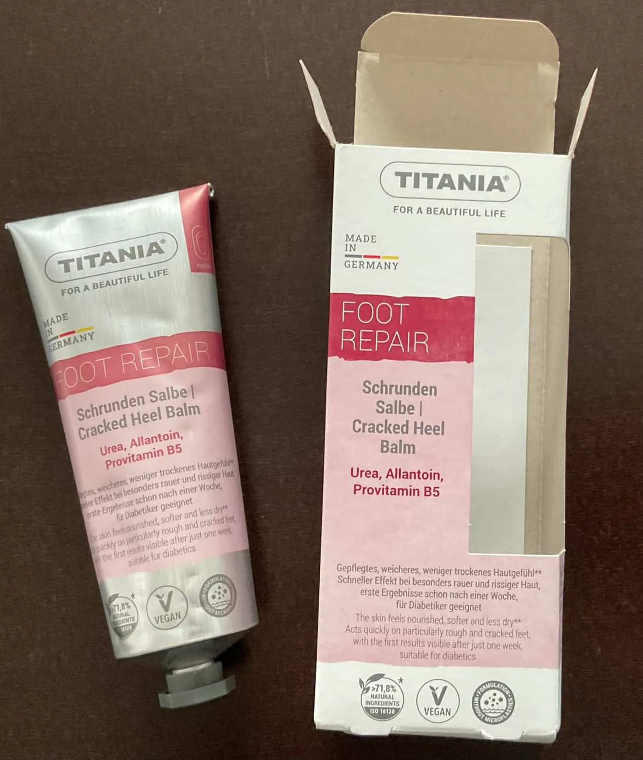 Titania Schrunden Salbe 25% Urea 75 ml 2er Pack