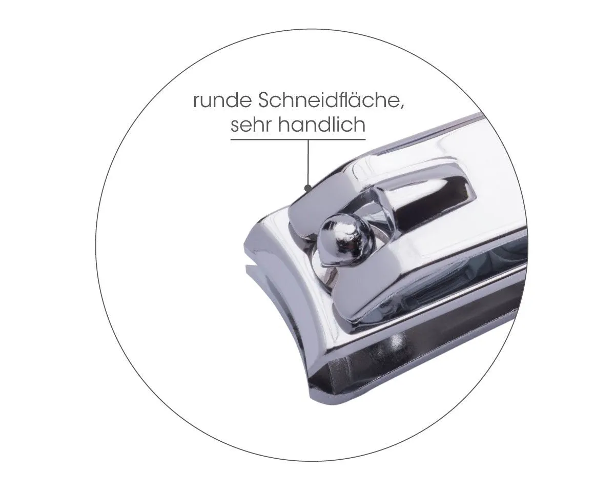 Canal Nagelknipser groß Fußnagelknipser gebogen 8 cm