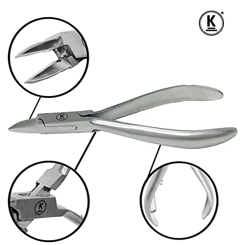 K-Pro Nagelzange Eckenzange 12 cm Edelstahl für Fußnägel