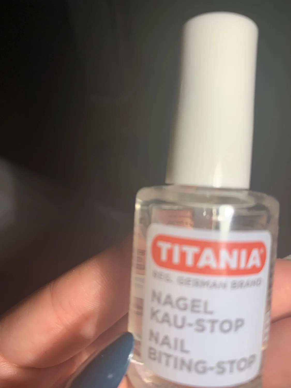 Titania Nagel Kau-Stop Lack 10 ml 2er Pack bitter