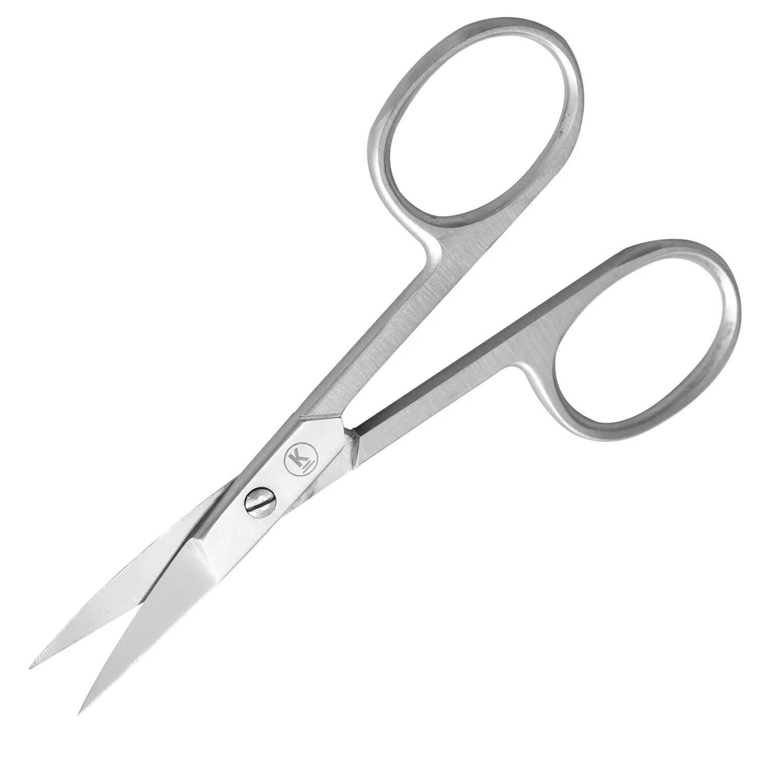 K-Pro Nagelschere gebogen spitz Maniküre-Schere 10,4 cm