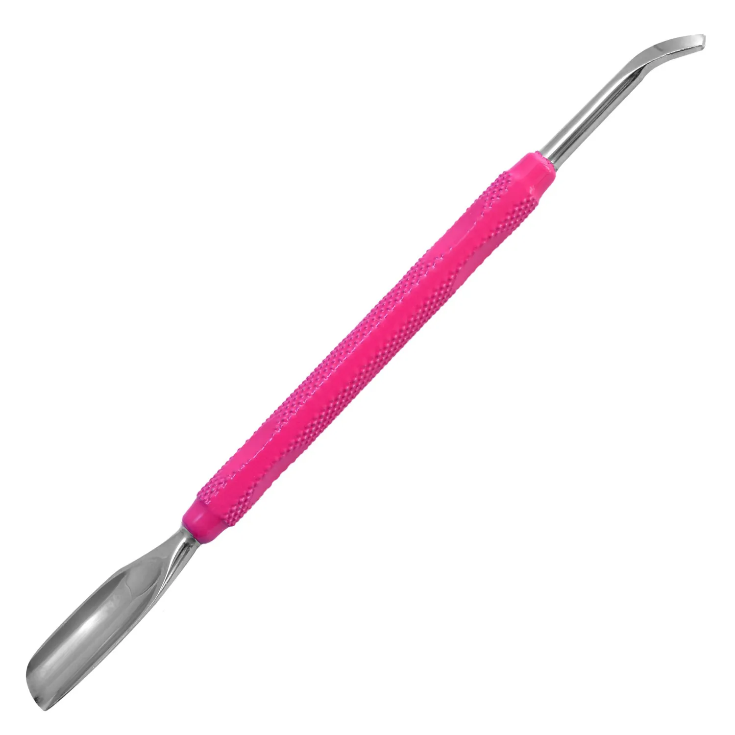 K-Pro Nagelhautschieber Edelstahl Pink 2-in-1