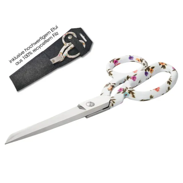Canal Schneiderschere Blumen Carbonstahl 21 cm Etui