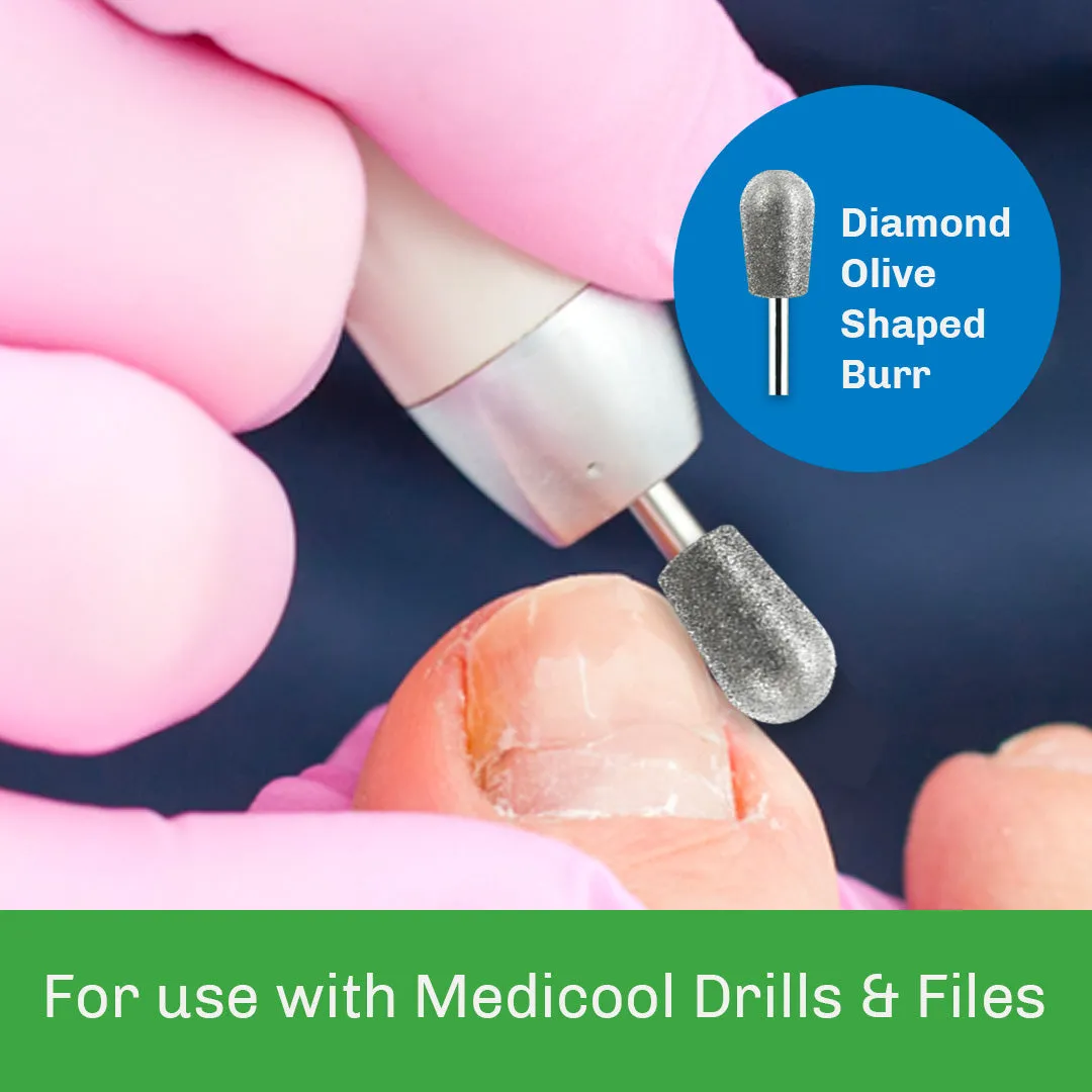 Medicool Pro Bits Diamant Fräser-Set Kit 1 Podologie 6tlg