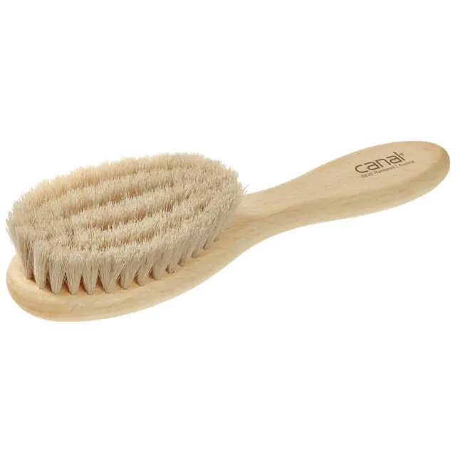 Canal 9409 Babyhaarbürste Ziegenhaar 14,5 cm weich