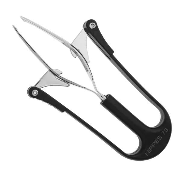 Nippes Solingen Automatische Pinzette 10 cm schwarz
