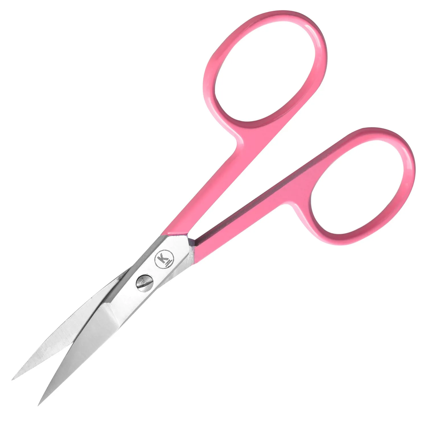 K-Pro Nagelschere gebogen Fingernägel Rosa extra scharf