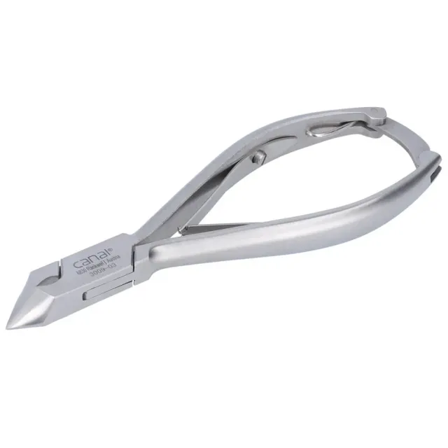 Canal Instrumente Kopfschneider Nagelzange 14 cm zwei Spitzen rostfrei