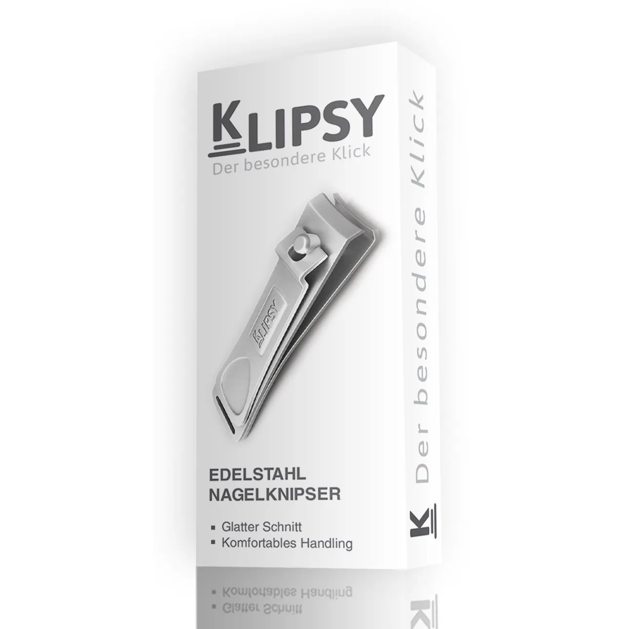 K-Pro Nagelknipser Edelstahl gebogen 8,5 cm mit Feile