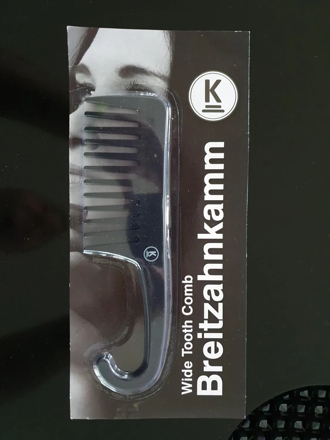 K-Pro Breitzahnkamm Locken grobzinkig antistatisch