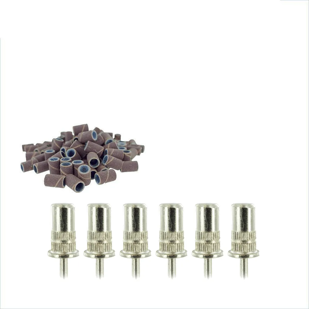 Medicool Pro Bits Schleifbänder Rot Mittel 100 Stück