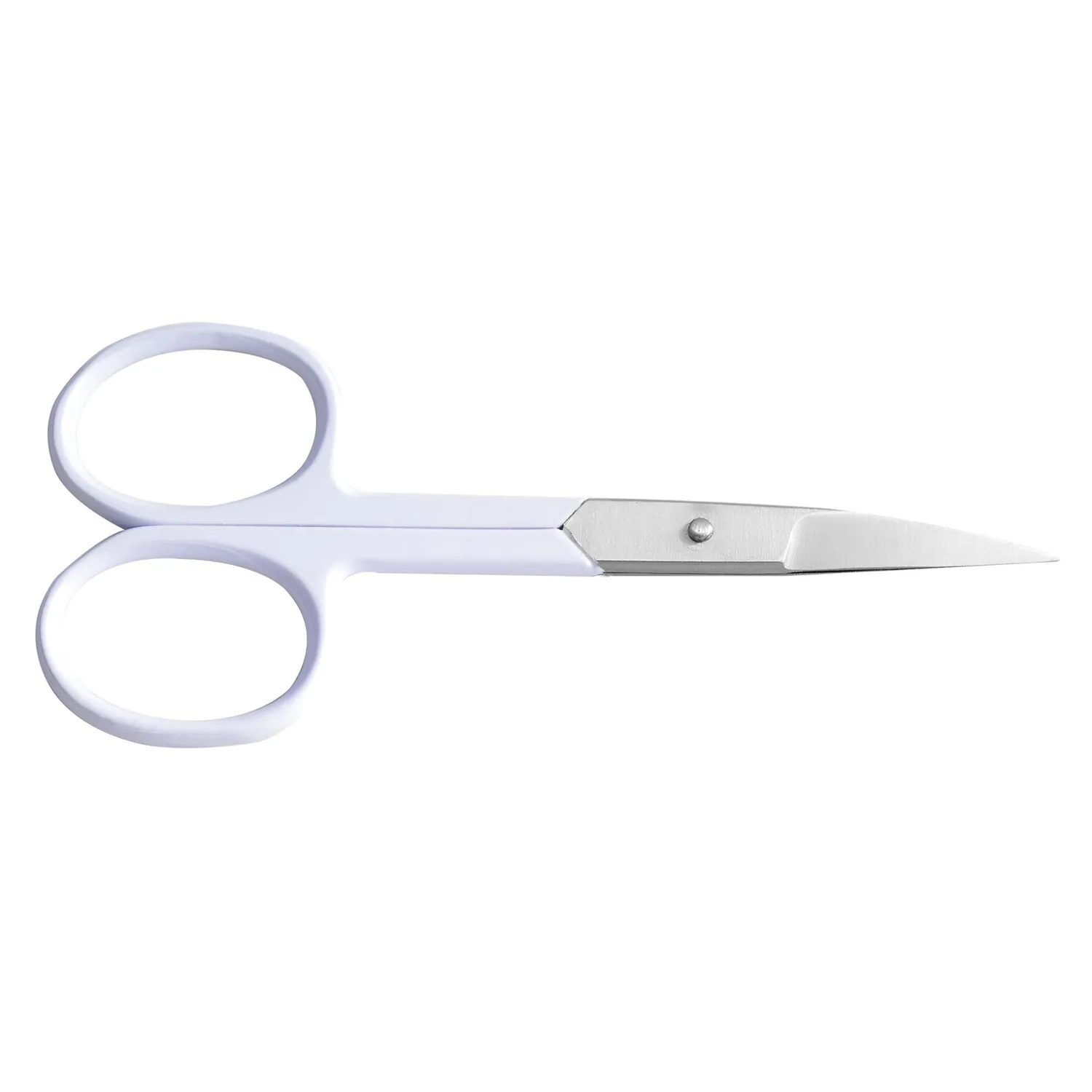 K-Pro Fingernagelschere gebogen Weiß extra scharf