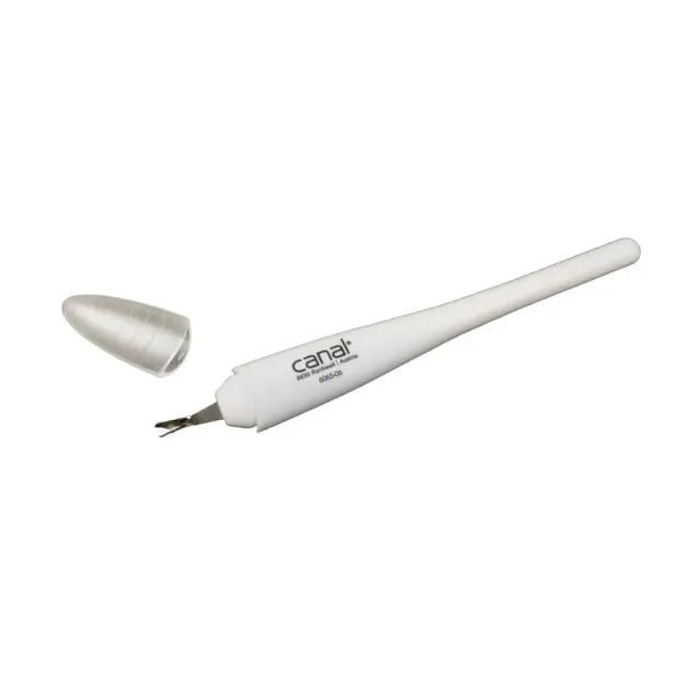 Canal Nagelhautmesser Kunststoff 13 cm mit Kappe