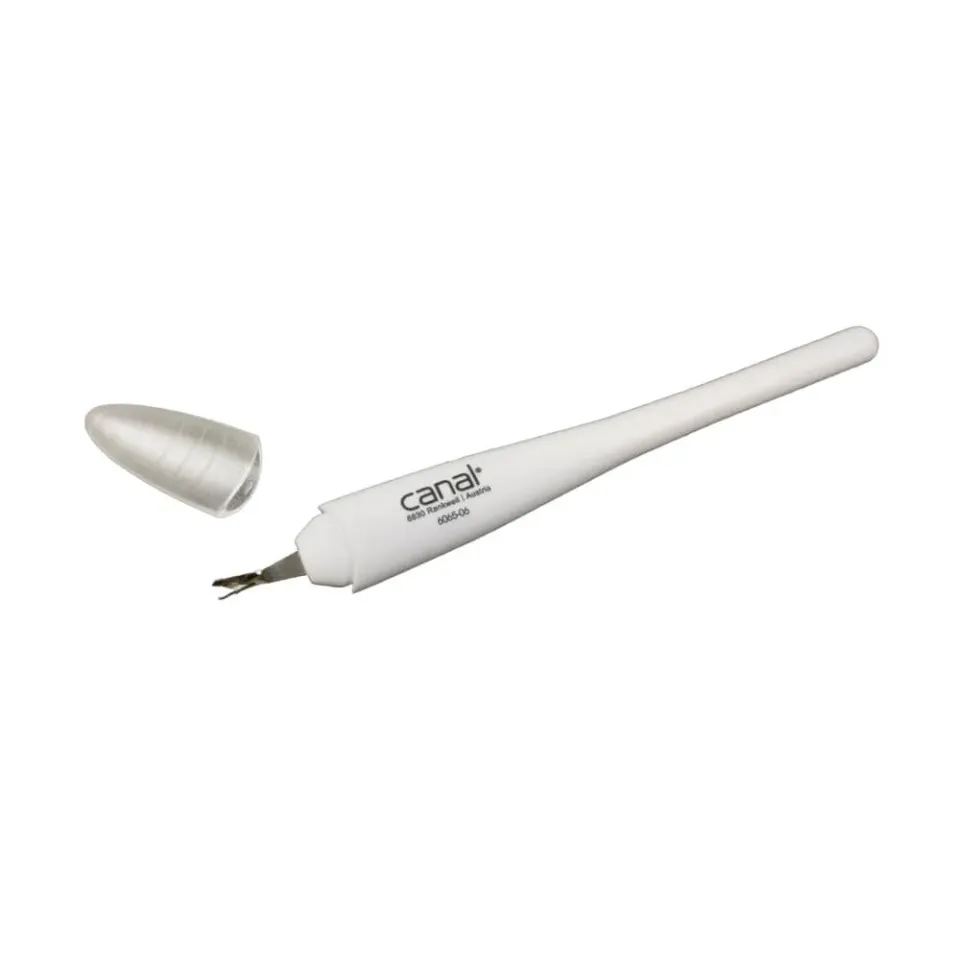 Canal Nagelhautmesser Kunststoff 13 cm mit Kappe