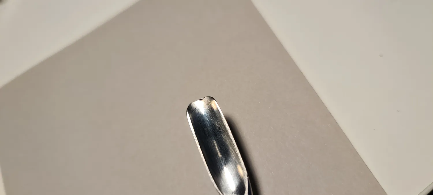K-Pro Nagelhautschieber Edelstahl Schwarz 2-in-1
