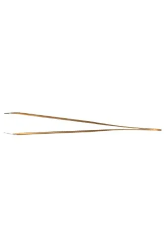 Nippes Solingen Pinzette Spitz 9,5 cm vergoldet