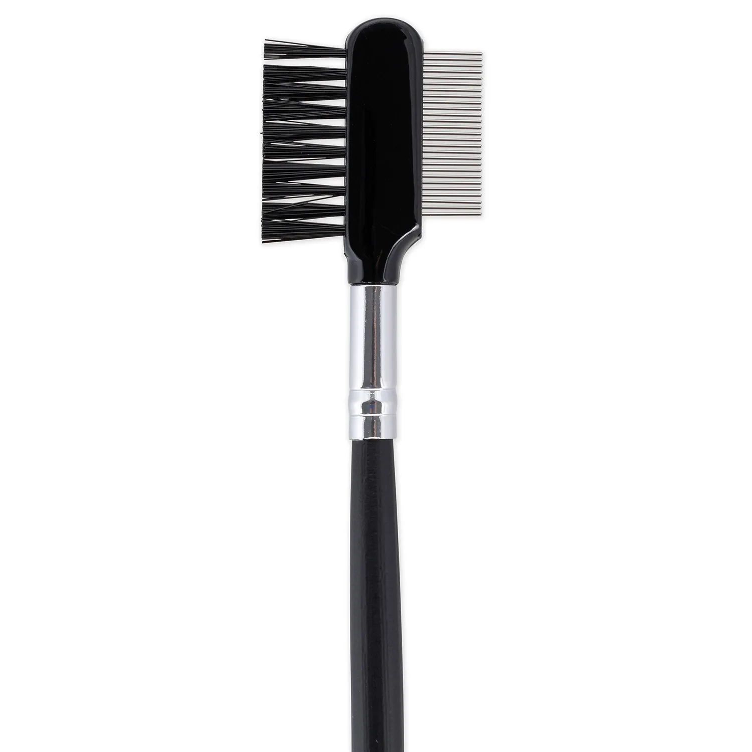 K-Pro 2-in-1 Augenbrauenbürste Wimpernkamm Metall Stylingtool
