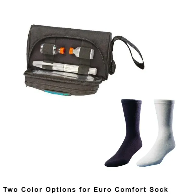 Medicool PenPlus Kühltasche + Socken M schwarz Set