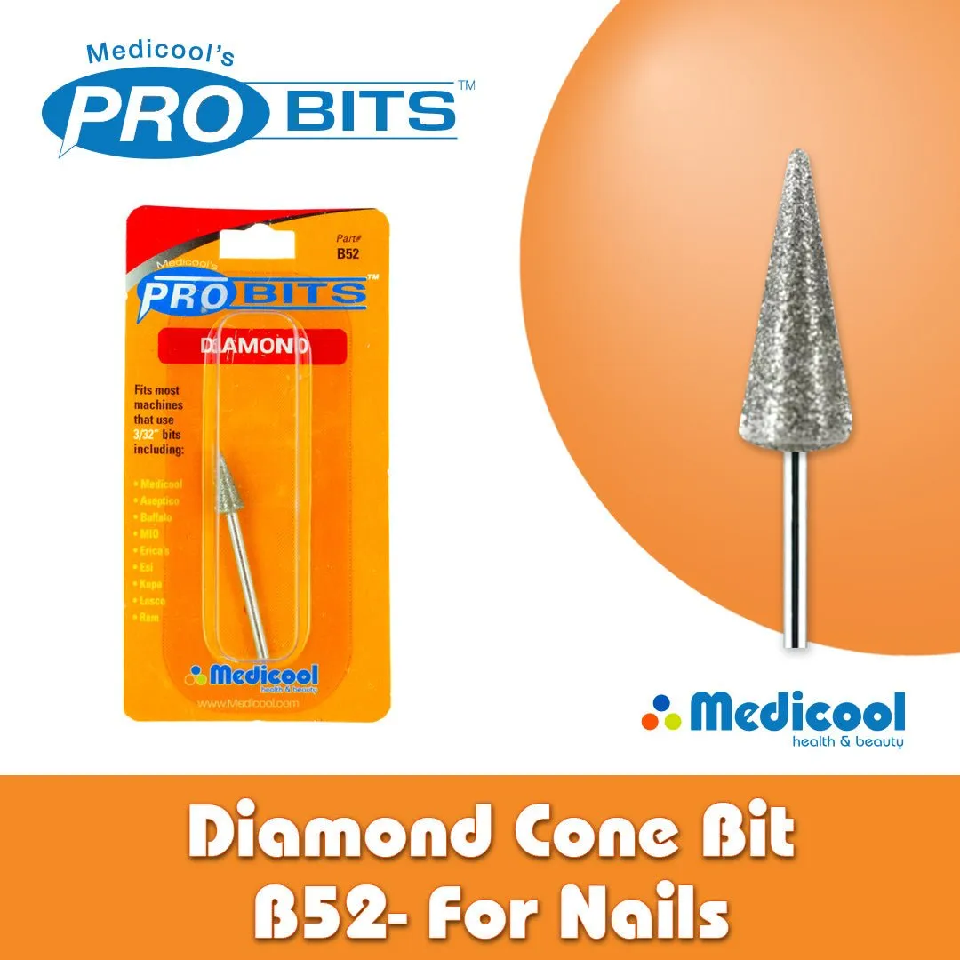 Medicool Pro Bits B52 Diamant Fräser konisch einzeln
