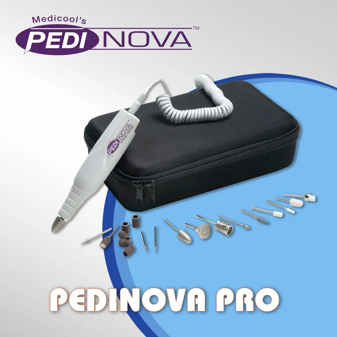 Medicool Pedinova Pro Elekt Nagelfeile 20.000 U/min 14tlg