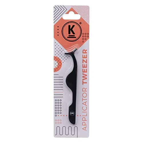 K-Pro Wimpern-Applikator Pinzette Edelstahl für Fake Lashes