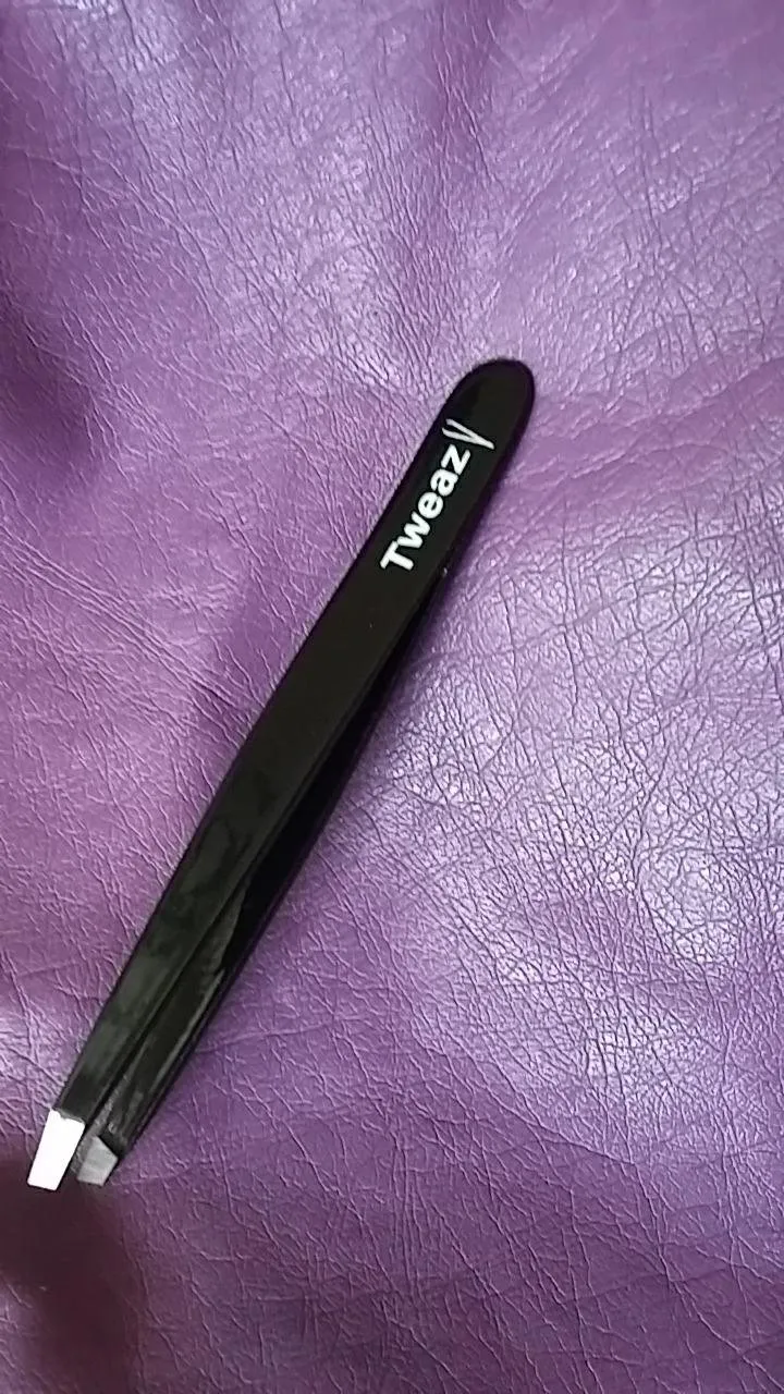 K-Pro Tweazy Pinzette schräg Edelstahl 9,5 cm