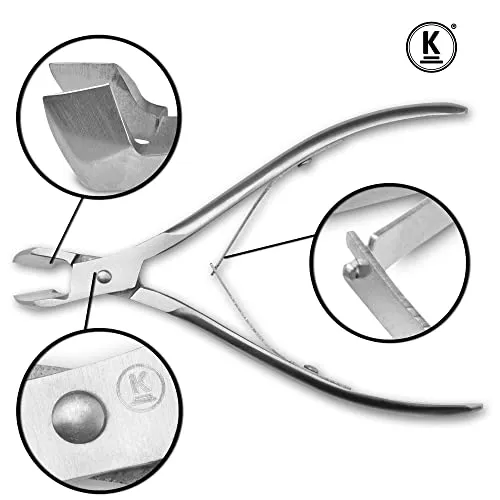 K-Pro Hautzange Edelstahl 12 cm für Hand und Fuß