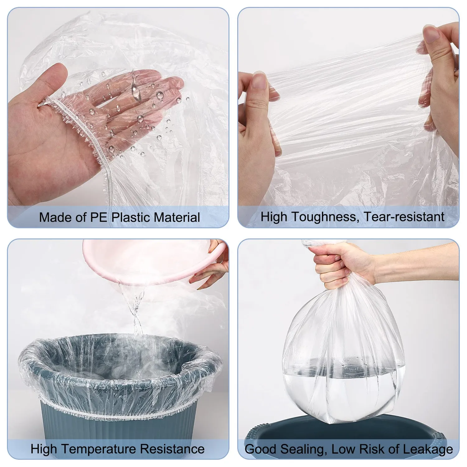 Noverlife Pediküre Spa-Liner Einweg transparent 100 Stück
