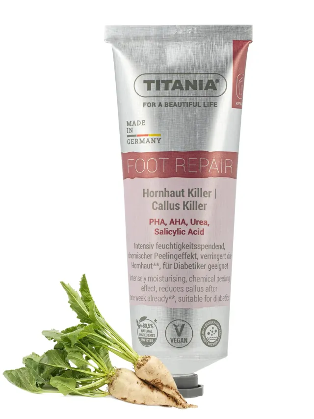 Titania Hornhaut Killer Fußcreme 75 ml Urea Peeling