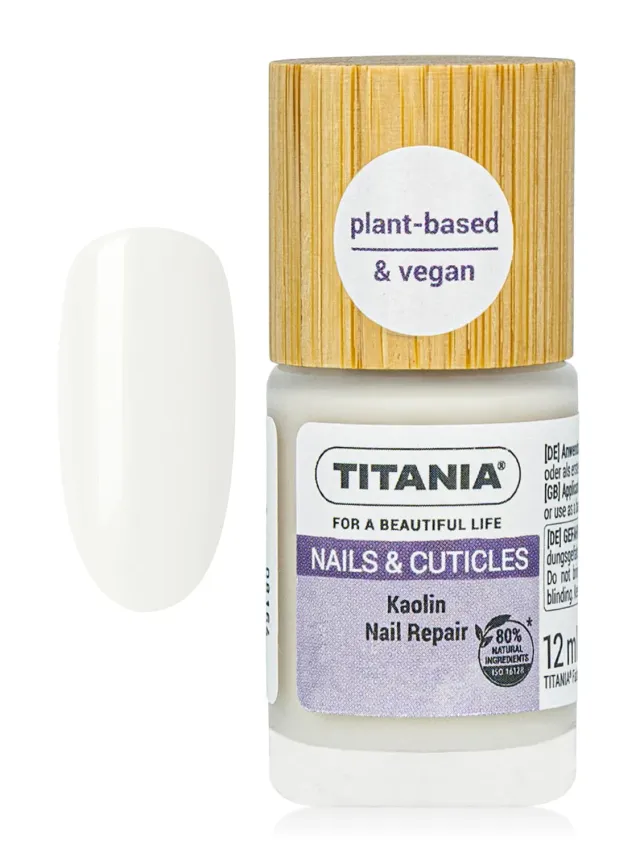 Titania Kaolin Nail Repair Nagellack 12 ml für brüchige Nägel