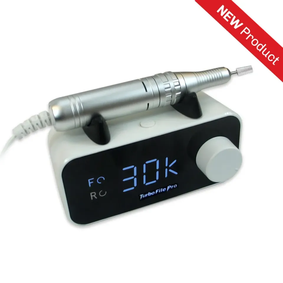 Medicool TurboFile Pro Nagelfräser Weiß LCD 30000 U/min