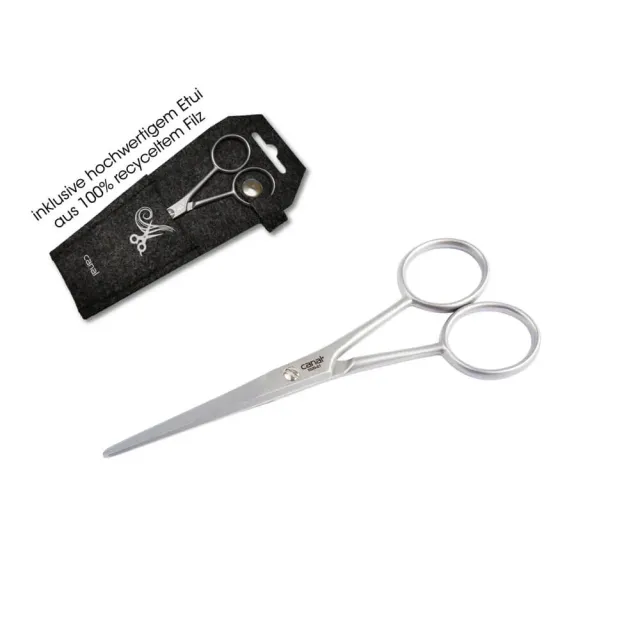 Canal 1020-01 Bart- und Haarschere 12 cm rostfrei