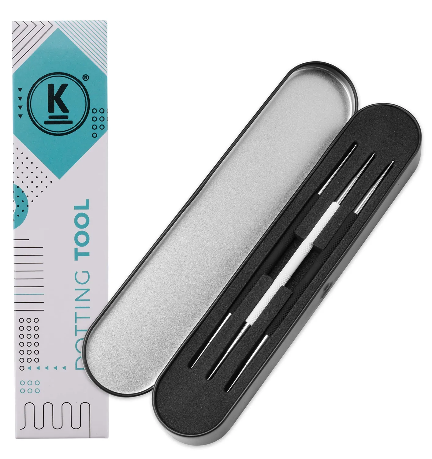 K-Pro Dotting Tool Nailart Punktierstifte 3 Stück 1-3 mm