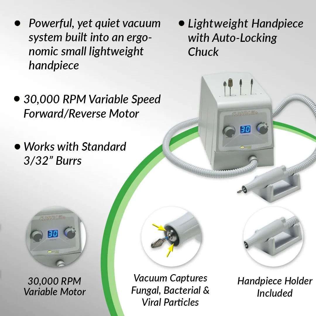Medicool Pro Vac File Classic Fräser HEPA 5er Set