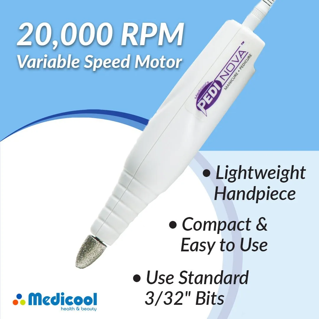 Medicool Pedinova Pro Elekt Nagelfeile 20.000 U/min 14tlg