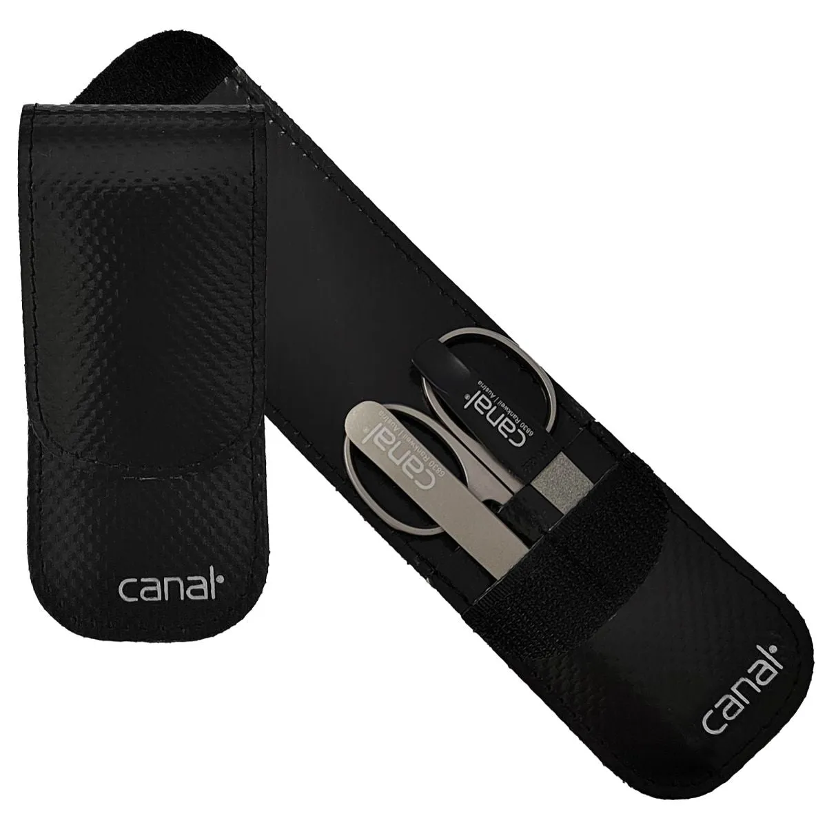 Canal Reise-Etui silber Maniküre-Set 3-teilig LKW-Plane